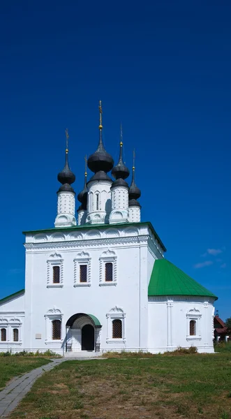 Vosnesenskiy храм в Suzdal — стокове фото