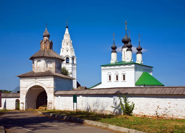 "Олександрівський" монастир в місті Suzdal — стокове фото