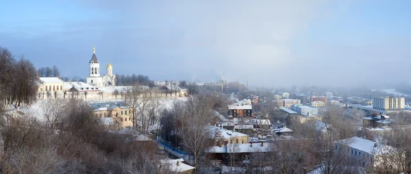 Panorama des Winterwetters — Stockfoto