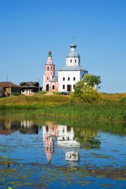 View of Il'inskaya church clipart