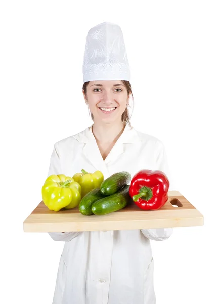 Koken met groenten — Stockfoto