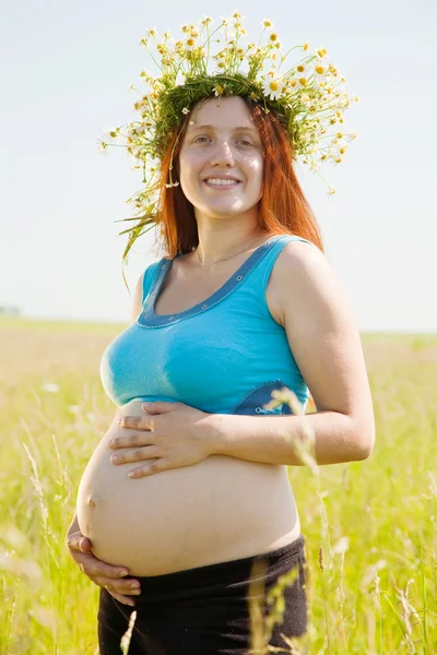 Retrato de la mujer embarazada —  Fotos de Stock