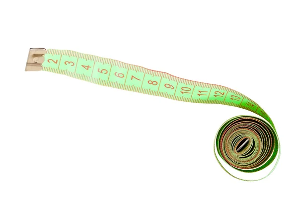 測定テープ グリーン — ストック写真