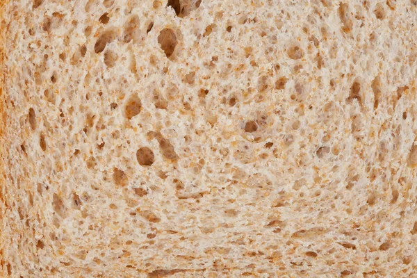 Closeup Της Καρβέλι Ψωμί Φέτες Επιφάνεια — Φωτογραφία Αρχείου