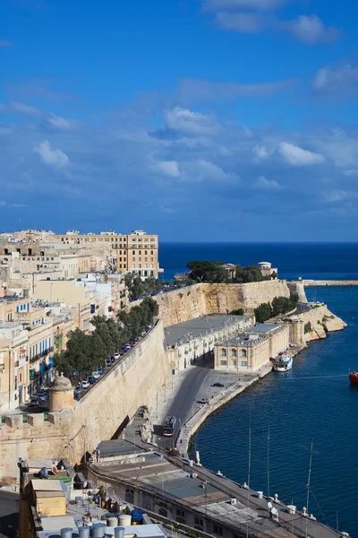 Utsikt över valletta, malta — Stockfoto