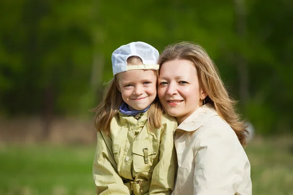 Anya a lányával — Stock Fotó