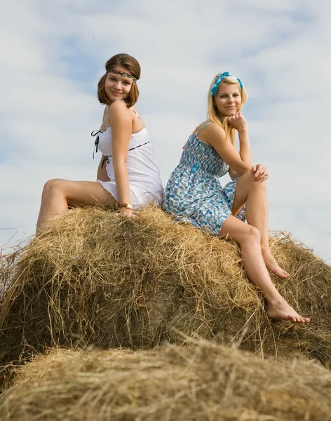 Country girls — Stock Photo, Image