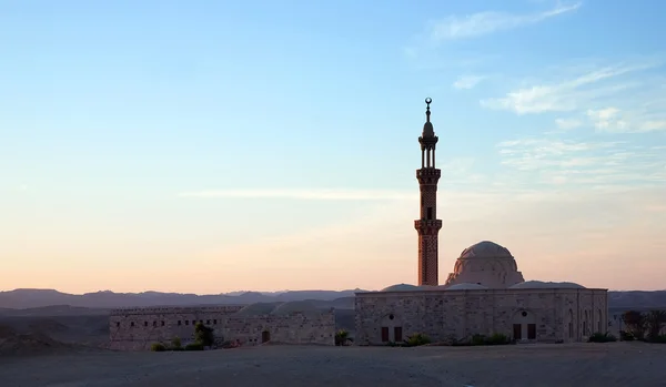 stock image Mosque in the Egyptian desert