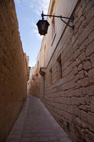 Staré Úzké Ulici Středomořského Města — ストック写真
