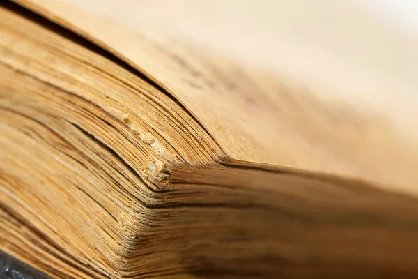 Closeup staré knihy — Stock fotografie