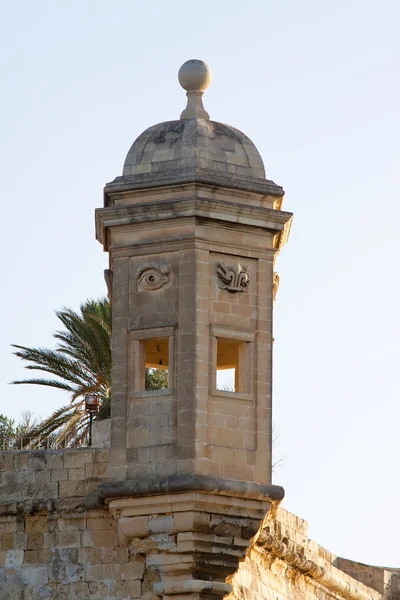 Saint Michael Fort Yaşlı Gözcü Kulesi Malta — Stok fotoğraf