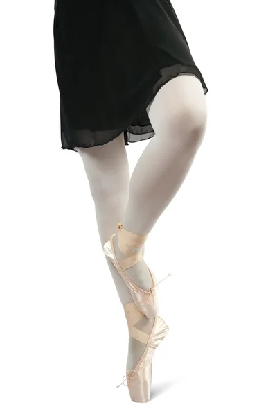 Fechar as pernas de bailarinas — Fotografia de Stock