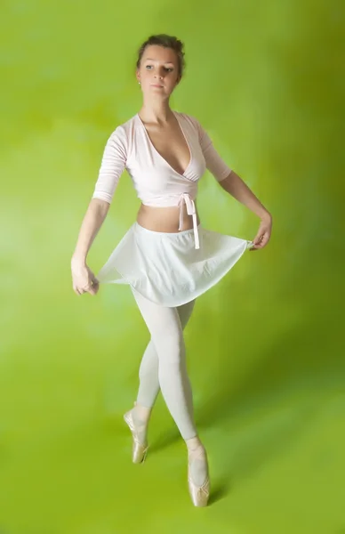 Жіночий танцюрист — стокове фото