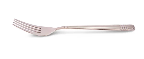 Fork Isolated White Clipping Path — Stock Photo, Image