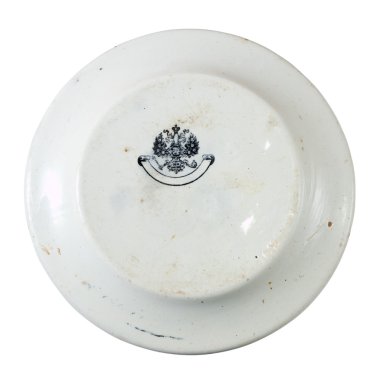 19st century porcelain dish clipart
