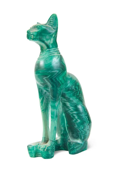 Estátua de pedra de gato — Fotografia de Stock