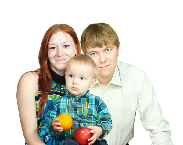 Rodiče s dítětem — Stock fotografie