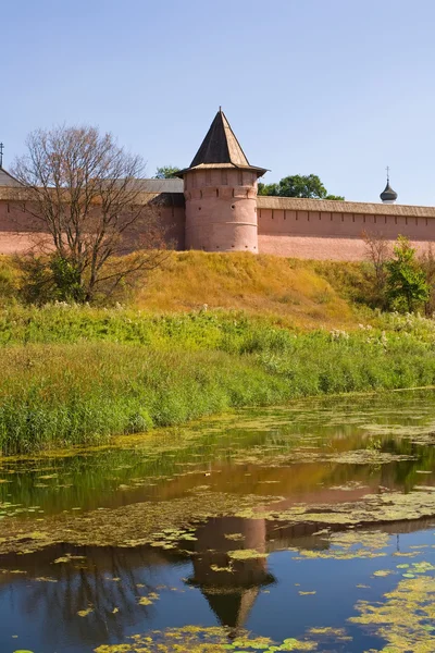 Fortaleza do mosteiro em Suzdal — Fotografia de Stock