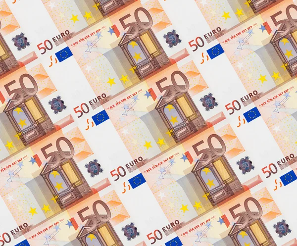 Фон банкнот евро — стоковое фото