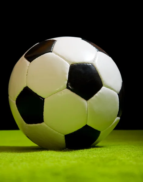 Klasik futbol topu — Stok fotoğraf