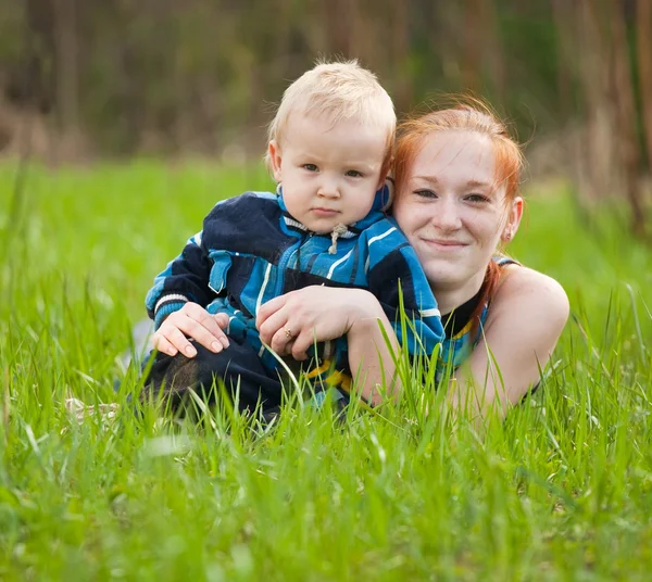 Mother with her son — Stock Photo, Image