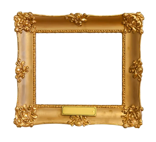 Gouden afbeeldingsframe — Stockfoto
