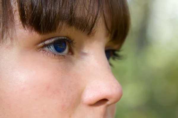 Woman's eyes — Stock Photo, Image