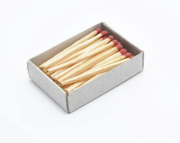 stock image Matches are in a box