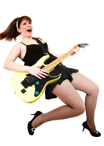 We play rock-n-roll, — Stock Photo, Image