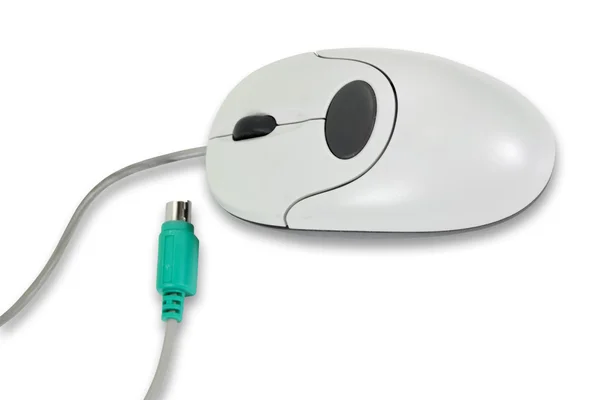 Un moderno dispositivo de ratón aislado —  Fotos de Stock