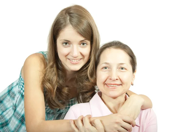 Mãe e filha jovem — Fotografia de Stock