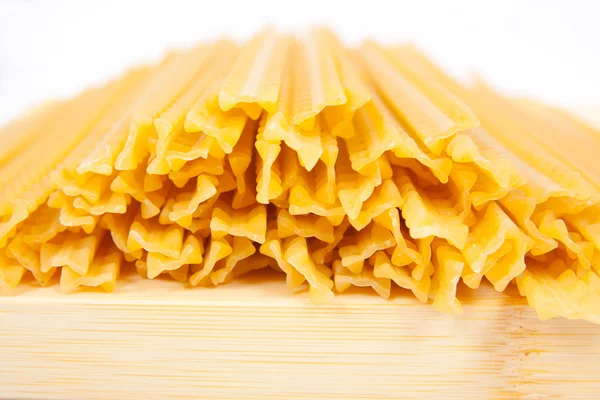 Closeup těstoviny špagety — Stock fotografie