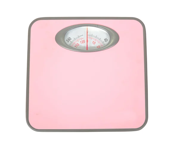 stock image Pink Weighing Scales Isolated