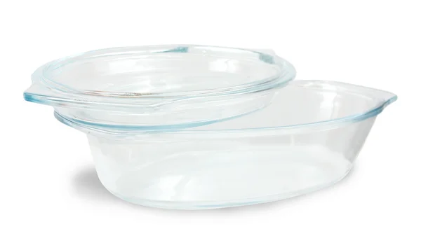 Transparent glass plates — Stock Photo, Image