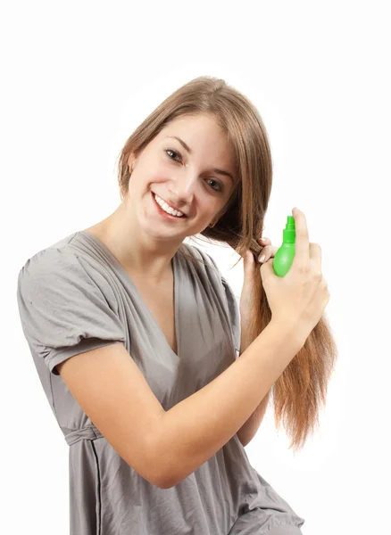 Vård av hårstrån — Stockfoto