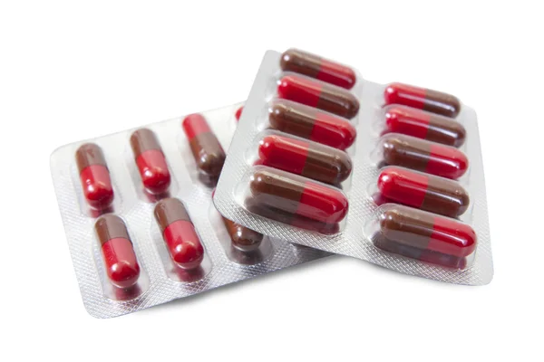 Paquetes de píldoras médicas —  Fotos de Stock