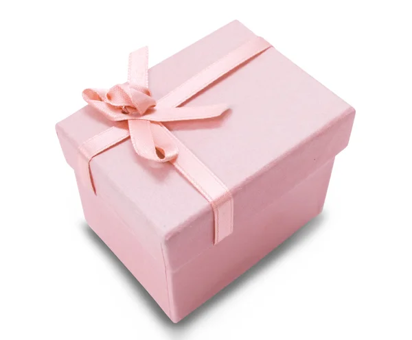 Розовая коробка Лицензионные Стоковые Фото