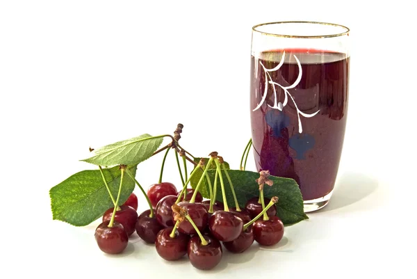 Cherry juice — Stock Photo, Image