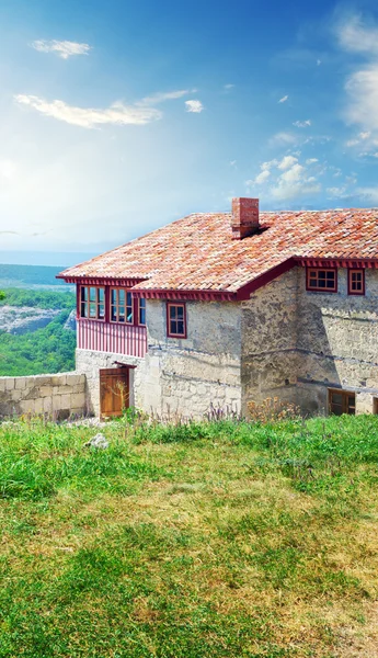 House in mountain — Stock Photo, Image