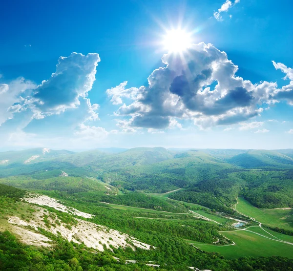 Landscape in mountain — Stock Photo, Image