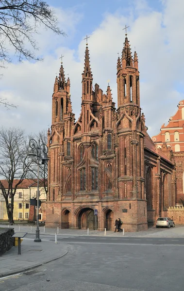 Gothic St. Ann's church — Stock Photo, Image