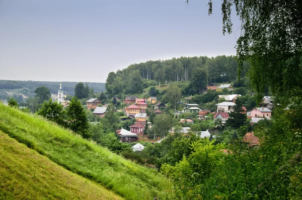 Russian town of Plyos — Stock Photo, Image