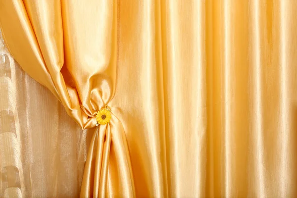 Golden shade with a clip — Stock Photo, Image