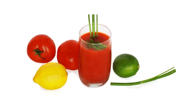Juice and citrus — Stock Photo, Image