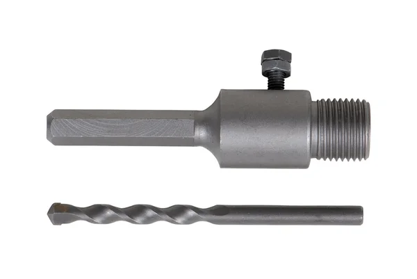 Drill bit with adapter — Stock Photo, Image