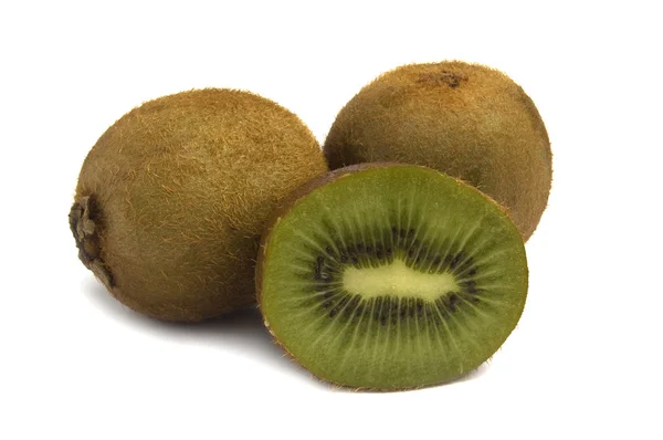 Kiwi fruit geïsoleerd op witte achtergrond — Stockfoto