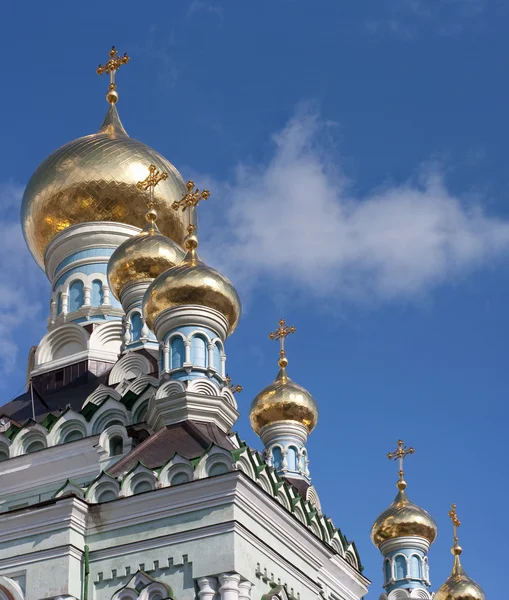 Ortodoxa kupoler — Stockfoto