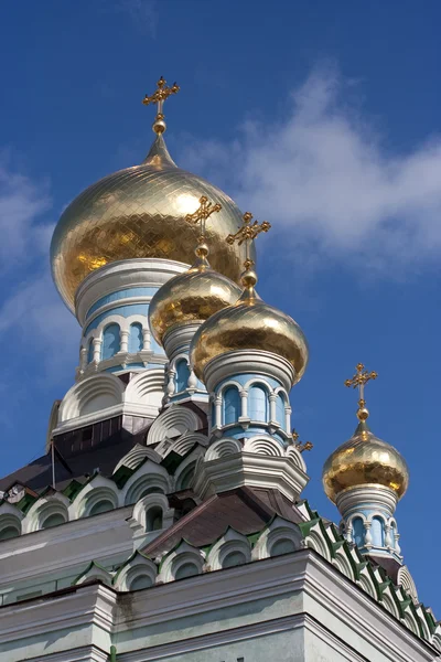 Ortodoxa kupoler — Stockfoto