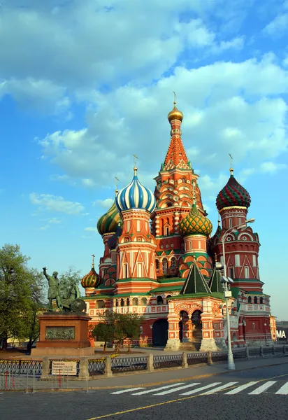Vaszilij blazhenniy egyház moszkvai — Stock Fotó