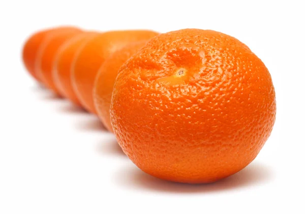 Mandariner i rad — Stockfoto
